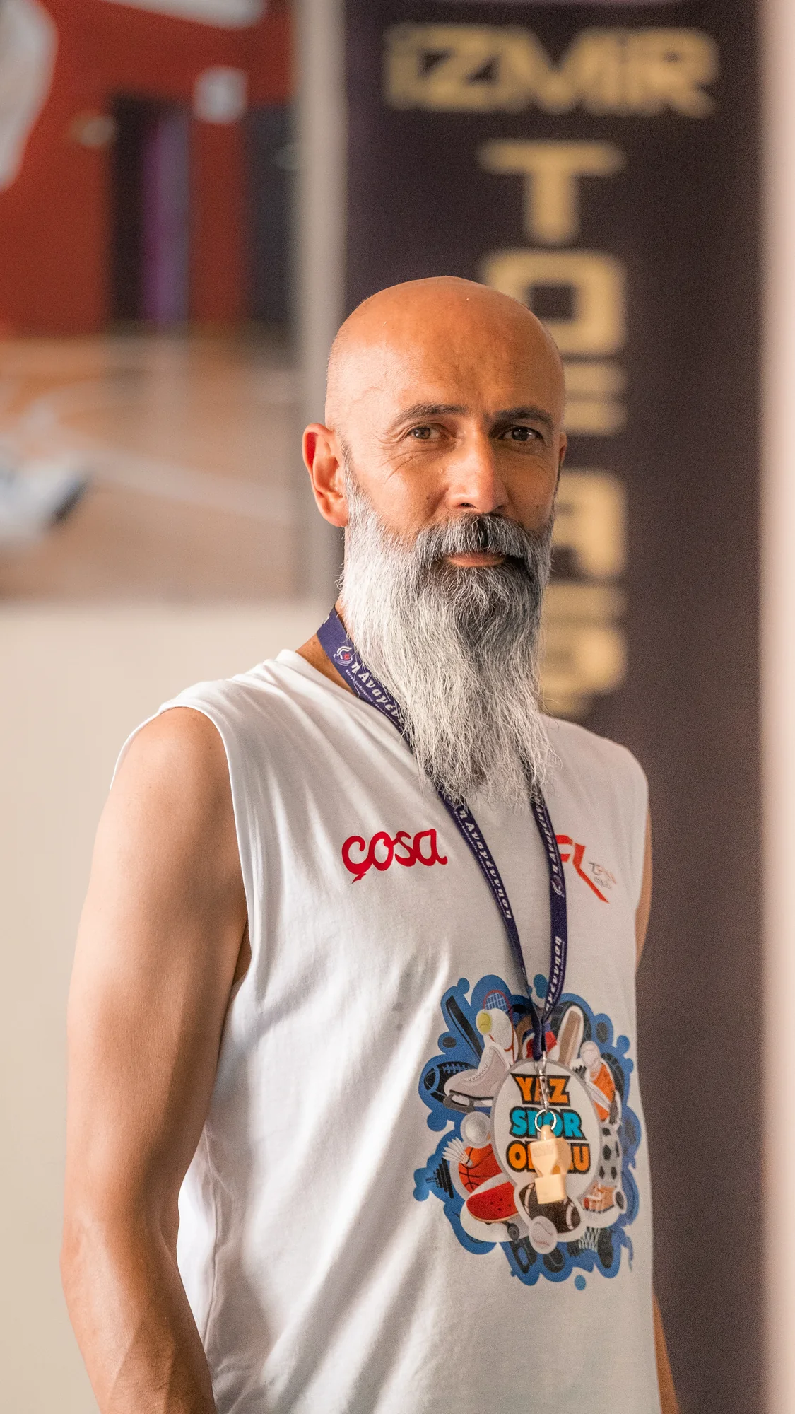 Ümit Özmen'in spor ortamındaki portresi