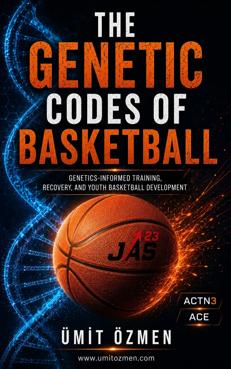 The Genetic Codes of Basketball kitabının İngilizce ön kapağı